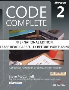 Code Complete: A Practical Handbook of Software Construction, Second Edition